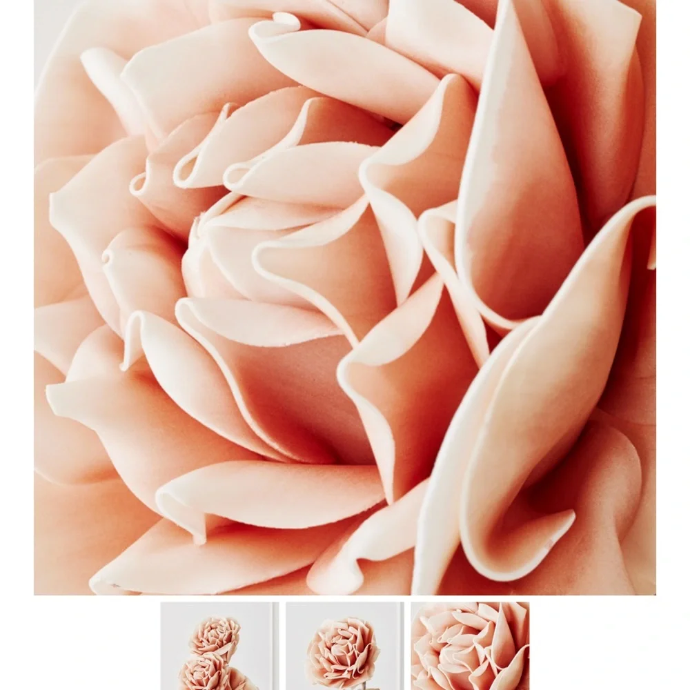 Set of 3 pink flowers from Z Gallerie I have 6 available